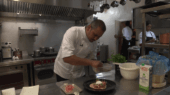Permalink to: Les girolles à la crème du chef Franco Bowanee